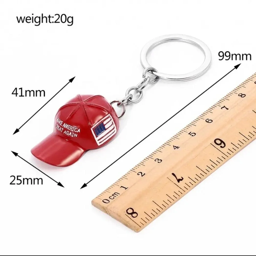 President‎ Trump MAGA Keychain Red Hat Make America Great Again Republican New